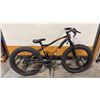 Image 2 : BLACK ZA01 FAT TIRE E-BIKE 1500W PEAK 48V REAR HUB MOTOR 7-SPEED DUAL SUSPENSION TRAIL BICYCLE