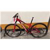Image 1 : RED CHARGER 9.3 6061 FORMED TUBING 29ER SHIMANO DRIVETRAIN HYDRAULIC DISC BRAKES NO PEDALS TRAIL
