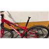 Image 2 : RED CHARGER 9.3 6061 FORMED TUBING 29ER SHIMANO DRIVETRAIN HYDRAULIC DISC BRAKES NO PEDALS TRAIL