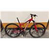 Image 3 : RED CHARGER 9.3 6061 FORMED TUBING 29ER SHIMANO DRIVETRAIN HYDRAULIC DISC BRAKES NO PEDALS TRAIL