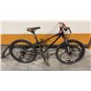 Image 2 : ACE LTD 6061 BUTTED ALUMINUM BLACK/ORANGE FRONT SUSPENSION HYDRAULIC DISC BRAKES YOUTH TRAIL BIKE