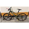 Image 1 : GREEN SCRAP SERIES HARDTAIL 14-SPEED TRAIL BICYCLE FRAME ASSEMBLY WITH TRUVATIV HUSSEFELT INTERFACE