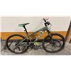 Image 2 : GREEN SCRAP SERIES HARDTAIL 14-SPEED TRAIL BICYCLE FRAME ASSEMBLY WITH TRUVATIV HUSSEFELT INTERFACE