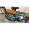 Image 3 : TEAL SWIFT HYPER SERIES 18-SPEED INDEX DRIVETRAIN FRONT-SUSPENSION MOUNTAIN BICYCLE