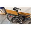 Image 3 : EXCEED 21-SPEED LINEAR PULL V-BRAKES BLACK/GREY FINISH COMFORT UPRIGHT POSITION HYBRID TRAIL BIKE