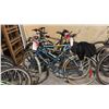 Image 1 : FIVE-UNIT ASSORTED MULTI-GEAR STEEL/ALUMINUM HYBRID MOUNTAIN URBAN COMMUTER BICYCLE