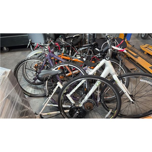5 BIKES MIELE SVELTO DIAMONDBACK ODYSSEY ROCKY MOUNTAIN STRATOS LIV ALIGHT (FOR PARTS)