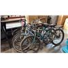 Image 1 : FOUR-UNIT ASSORTED MULTI-GEAR/SINGLE-SPEED STEEL/ALUMINUM CRUISER MOUNTAIN UTILITY BICYCLE LOT