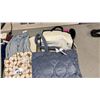 Image 2 : ASSORTED SEASONAL CASUAL GARMENTS AND QUILTED PATTERN TOTE CARRIER BAGS