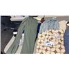 Image 3 : ASSORTED SEASONAL CASUAL GARMENTS AND QUILTED PATTERN TOTE CARRIER BAGS