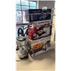Image 1 : LITHIUM ION HAND VACUUM PANINI PRESS CONTACT GRILL 3 LITER DEEP FRYER PRESSURE MONITOR AND A BLENDER