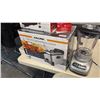 Image 3 : LITHIUM ION HAND VACUUM PANINI PRESS CONTACT GRILL 3 LITER DEEP FRYER PRESSURE MONITOR AND A BLENDER