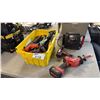 Image 1 : PORTABLE POWER PACK JUMP STARTER CORDLESS DRILL RECIPROCATING SAW POWDER ACTUATED FASTENER AND MORE