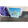 Image 4 : MIXED LOT OF ORIGINAL STRETCHED CANVAS ARTWORK / PAINTINGS INCLUDES ARTWORK FROM VANCOUVER ARTIST