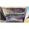 Image 6 : MIXED LOT OF ORIGINAL STRETCHED CANVAS ARTWORK / PAINTINGS INCLUDES ARTWORK FROM VANCOUVER ARTIST