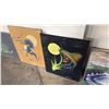 Image 8 : MIXED LOT OF ORIGINAL STRETCHED CANVAS ARTWORK / PAINTINGS INCLUDES ARTWORK FROM VANCOUVER ARTIST