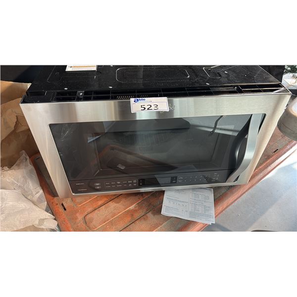 STAINLESS STEEL WHIRLPOOL OVER-THE-RANGE MICROWAVE OVEN YWMH31017CS-1, GORILLA LADDERS 3-STEP STEEL