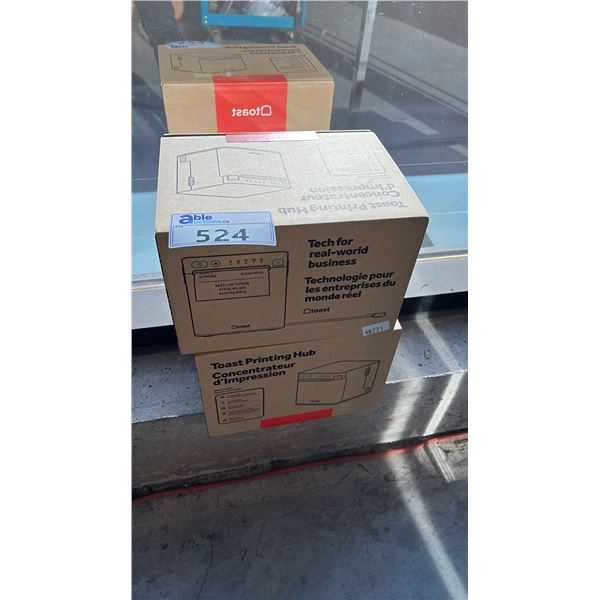 TOAST TP-300 POS NETWORK PRINTER MANAGEMENT HUB 2-UNIT