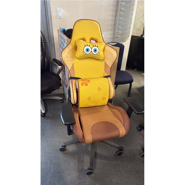 SPONGE BOB GAMING CHAIR NEW IN BOX
