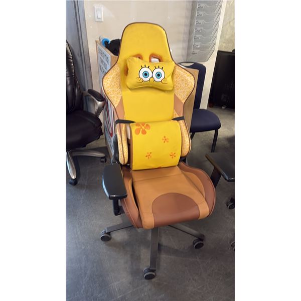 SPONGE BOB GAMING CHAIR NEW IN BOX