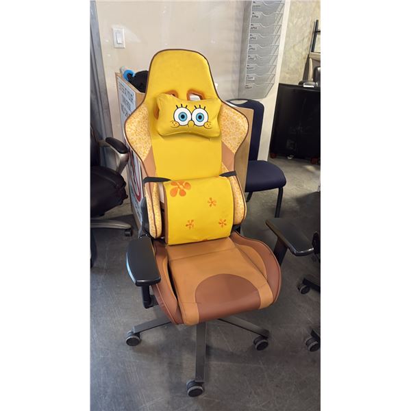 SPONGE BOB GAMING CHAIR NEW IN BOX