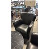 Image 1 : BLACK CLUB FLAIR BACK ARM CHAIR