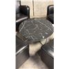 Image 1 : BLACK GRANITE FINISH COFFEE TABLE 36" IN DIAMETER
