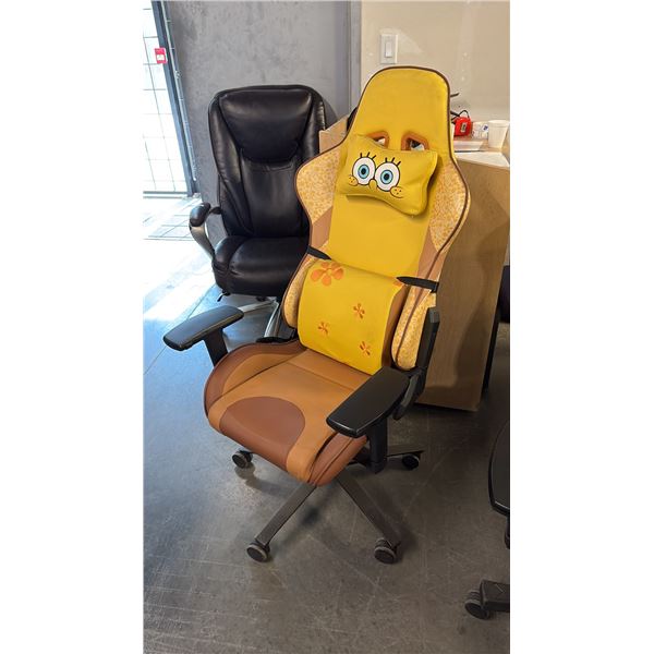 SPONGE BOB GAMING CHAIR NEW IN BOX