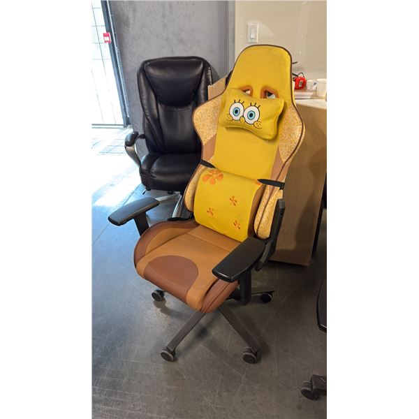 SPONGE BOB GAMING CHAIR NEW IN BOX