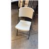 Image 2 : HEAVY-DUTY COMMERCIAL FOLDING CHAIR CART W/ ~30 FOLDING CHAIRS