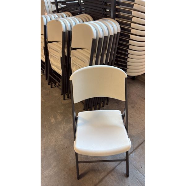7 HEAVY-DUTY COMMERCIAL FOLDING CHAIRS