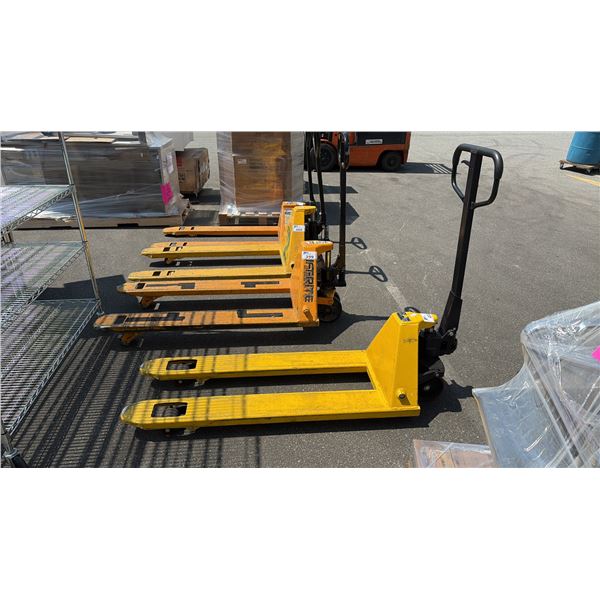 CE CERTIFIED 21-INCH 5500-LB HYDRAULIC HAND PALLET JACK