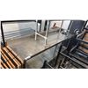 Image 1 : COMMERCIAL STAINLESS STEEL 8FT WORK TABLE UNDERSHELF KITCHEN FOOD PREP NSF