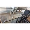 Image 3 : COMMERCIAL STAINLESS STEEL 8FT WORK TABLE UNDERSHELF KITCHEN FOOD PREP NSF