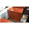 Image 1 : CHERRY FINISH OFFICE DESK FILE PEDESTAL