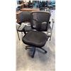 Image 1 : BLACK MESH-BACK MID-BACK TASK CHAIR - STYLE 2