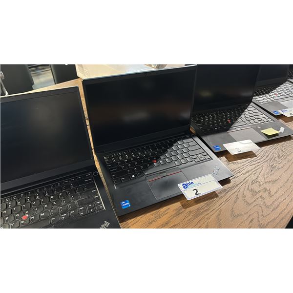 LENOVO THINKPAD 14" LAPTOP W/ INTEL CORE I7 PROCESSOR *FACTORY RESET, NO CHARGER*