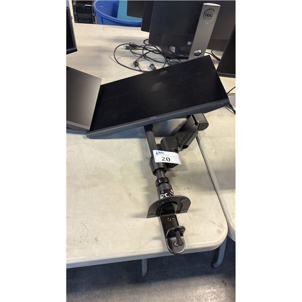 DELL 24" FLAT PANEL COMPUTER MONITOR W/ ARM STAND