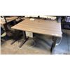 Image 2 : ASH WOOD STEELCASE ELECTRIC HEIGHT-ADJUSTABLE DESK 46"X29" IN
