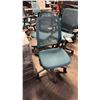 Image 1 : TEAL STEELCASE AMIA AIR ERGONOMIC TASK CHAIR