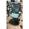 Image 1 : TEAL STEELCASE AMIA AIR ERGONOMIC TASK CHAIR