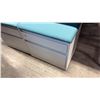 Image 1 : STEELCASE 2 DRAWER CUSHION TOP FILE CABINET