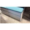 Image 1 : STEELCASE 2 DRAWER CUSHION TOP FILE CABINET