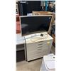Image 1 : SAMSUNG C32F391FWN 32" FHD CURVED LED MONITOR HIGH GLOSSY WHITE WITH MODULAR DRAWER BASE