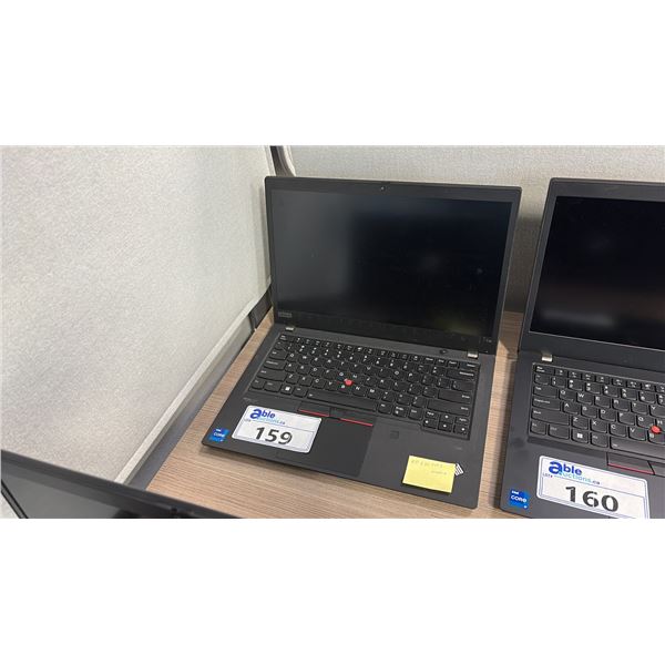LENOVO THINKPAD 14" LAPTOP W/ INTEL CORE I7 PROCESSOR *FACTORY RESET, NO CHARGER*