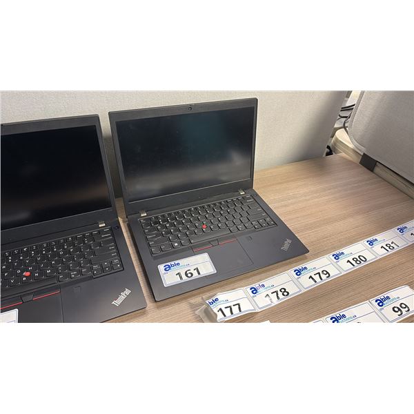 LENOVO THINKPAD 14" LAPTOP W/ INTEL CORE I7 PROCESSOR *FACTORY RESET, NO CHARGER*
