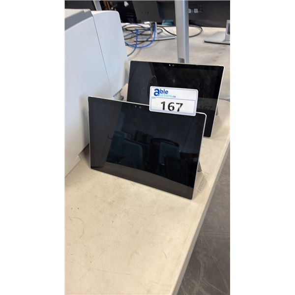 2 MICROSOFT SURFACE PRO 4 TABLETS WITH INTEL CORE I5 PROCESSOR & 256 GB