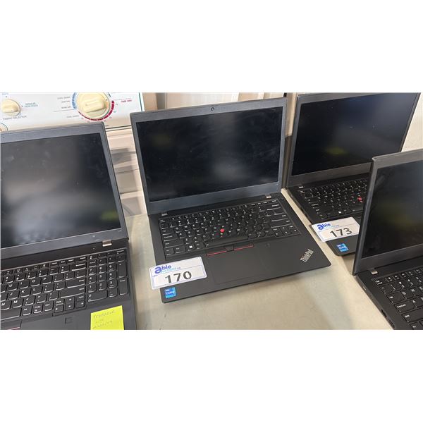 LENOVO THINKPAD 14" LAPTOP W/ INTEL CORE I7 PROCESSOR *FACTORY RESET, NO CHARGER*