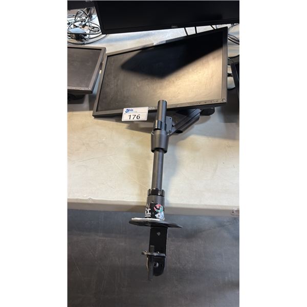 DELL 22" FLAT PANEL COMPUTER MONITOR W/ ARM STAND