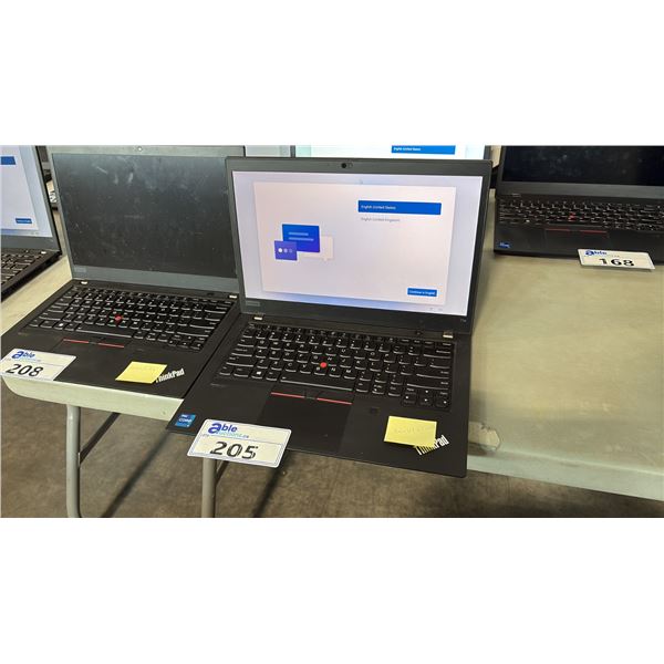 LENOVO THINKPAD 14" LAPTOP W/ INTEL CORE I7 PROCESSOR *FACTORY RESET, NO CHARGER*